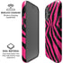 Retro Zebra iPhone 16 Magsafe Impact Case