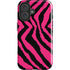 Retro Zebra iPhone 16 Plus Impact Case