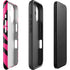 Retro Zebra iPhone 16 Plus Impact Case