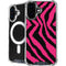 Retro Zebra iPhone 16 Plus MagSafe Case