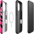 Retro Zebra iPhone 16 Plus Magsafe Impact Case