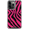 Retro Zebra iPhone 16 Pro Clear Case