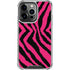 Retro Zebra iPhone 16 Pro Clear Case