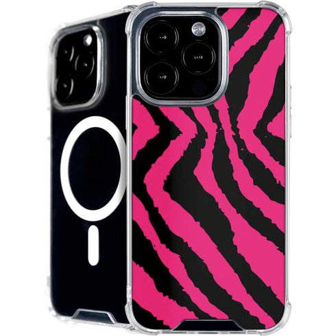 Retro Zebra iPhone 16 Pro MagSafe Case
