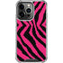 Retro Zebra iPhone 16 Pro Max Clear Case