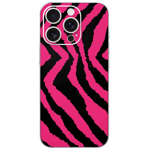 Retro Zebra iPhone 16 Pro Skin
