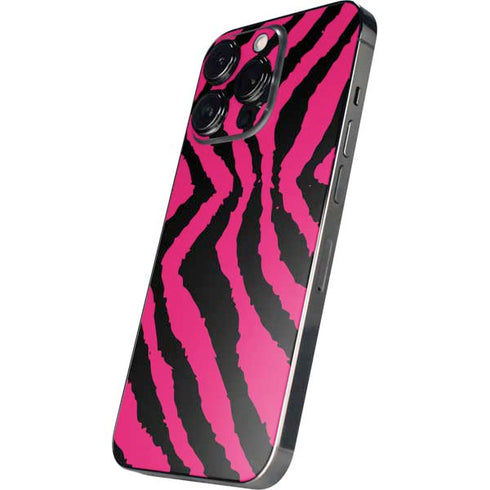 Retro Zebra iPhone 16 Pro Skin
