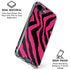 Retro Zebra iPhone 16e Clear Case