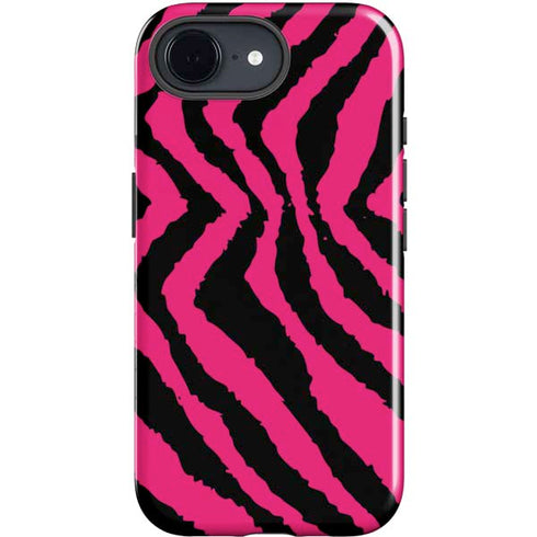 Retro Zebra iPhone 16e Impact Case