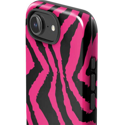 Retro Zebra iPhone 16e Impact Case