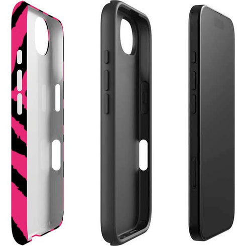 Retro Zebra iPhone 16e Impact Case