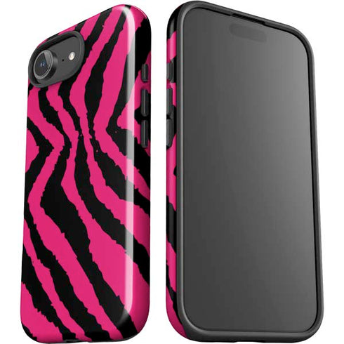 Retro Zebra iPhone 16e Impact Case