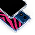 Retro Zebra Moto G Play 4G (2024) Clear Case