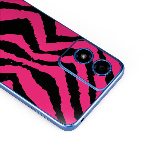 Retro Zebra Moto G Play 4G (2024) Skin
