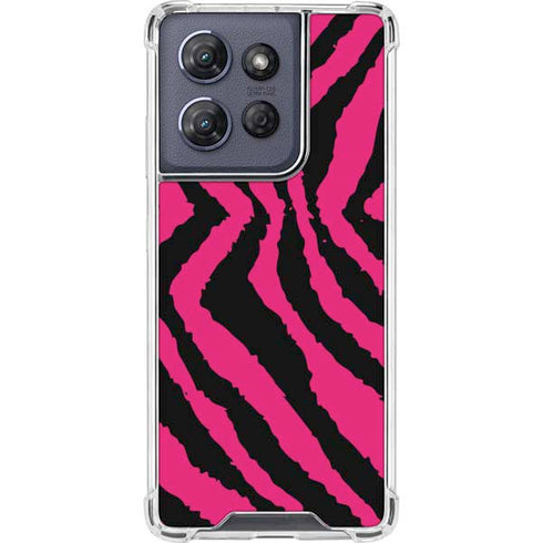 Retro Zebra Moto G Play 5G (2025) Clear Case