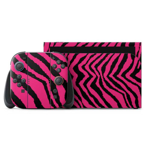Retro Zebra Nintendo Switch 2 (2025) with Joy-Con Skin