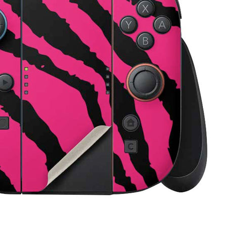 Retro Zebra Nintendo Switch 2 (2025) Joy-Con Controller Skin