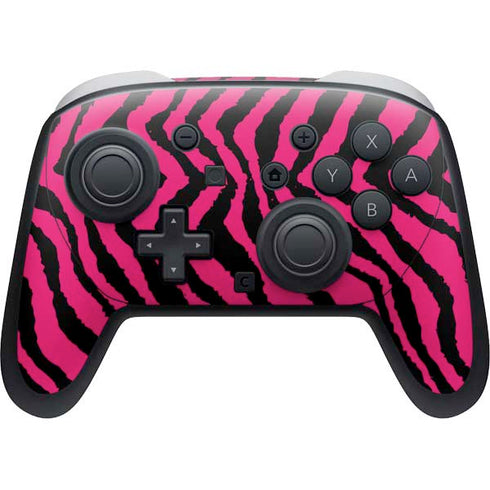 Retro Zebra Nintendo Switch 2 (2025) Pro Controller Skin