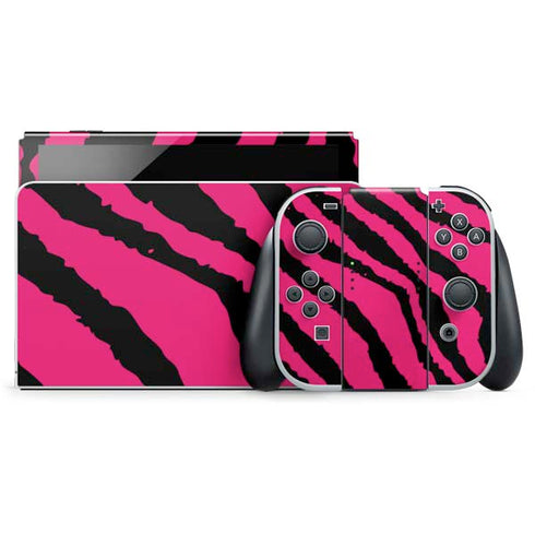 Retro Zebra Nintendo Skins