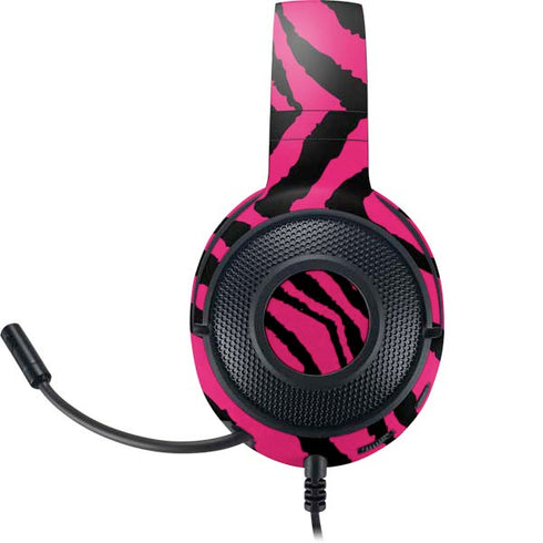 Retro Zebra Razer Kraken X Skin