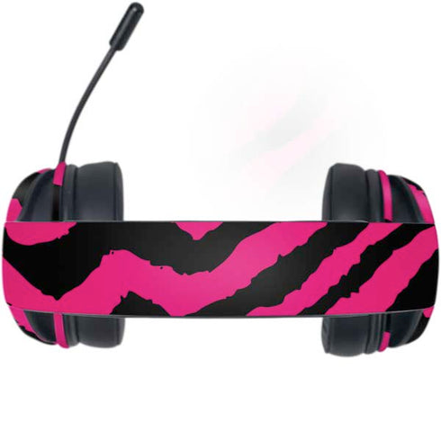Retro Zebra Razer Kraken X Skin