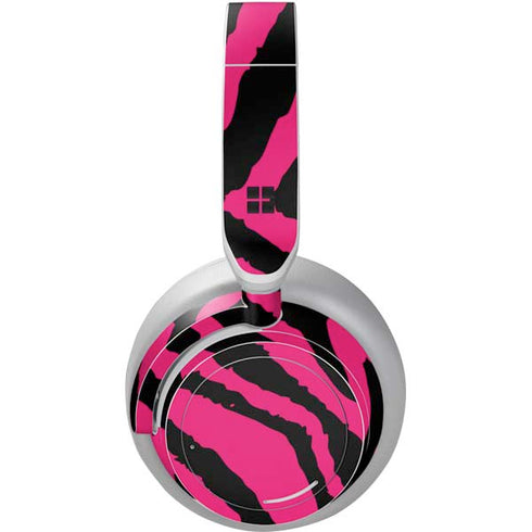 Retro Zebra Surface Headphones Skin