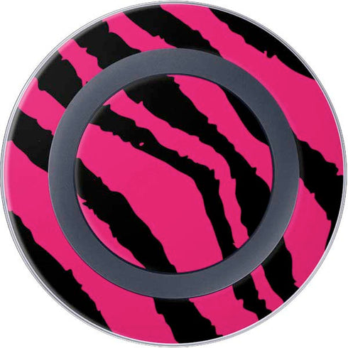 Retro Zebra Wireless Charger Skin