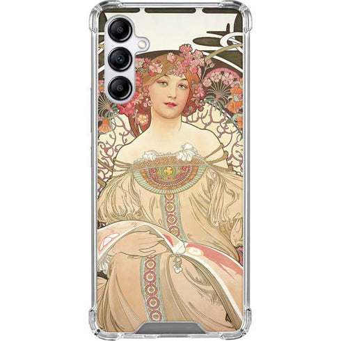 Alphonse Mucha Reverie 1897 Gabb Phone 4 Clear Case