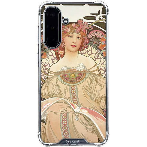 Alphonse Mucha Reverie 1897 Galaxy A36 5G Clear Case
