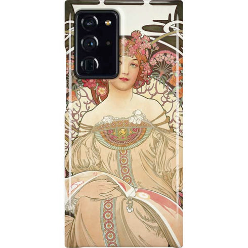 Alphonse Mucha Reverie 1897 Galaxy Cases