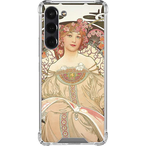 Alphonse Mucha Reverie 1897 Galaxy S24 FE Clear Case