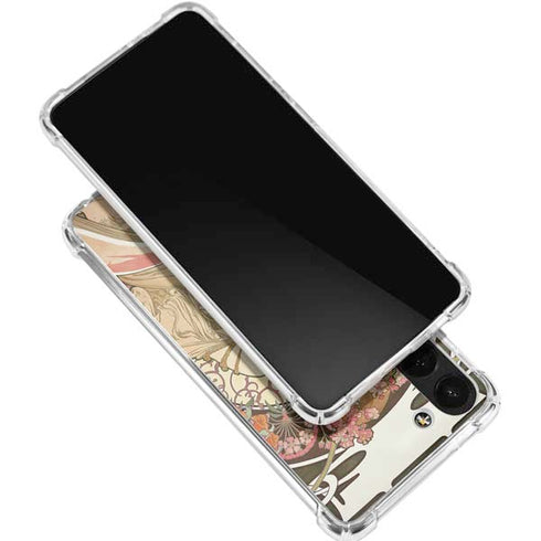 Alphonse Mucha Reverie 1897 Galaxy S24 FE Clear Case