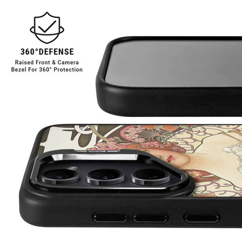Alphonse Mucha Reverie 1897 Galaxy S24 FE Kickstand Case