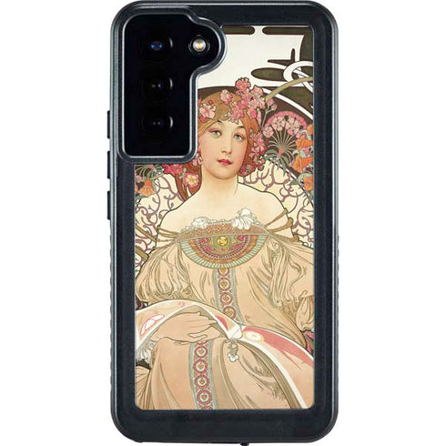 Alphonse Mucha Reverie 1897 Galaxy S24 Plus Waterproof Case