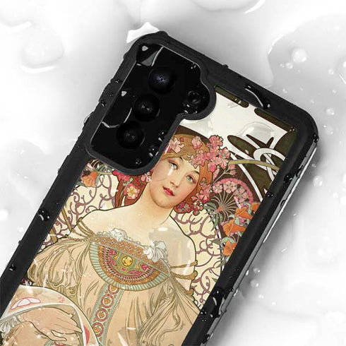 Alphonse Mucha Reverie 1897 Galaxy S24 Plus Waterproof Case