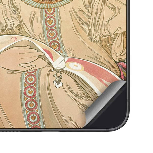 Alphonse Mucha Reverie 1897 Galaxy S25 Skin