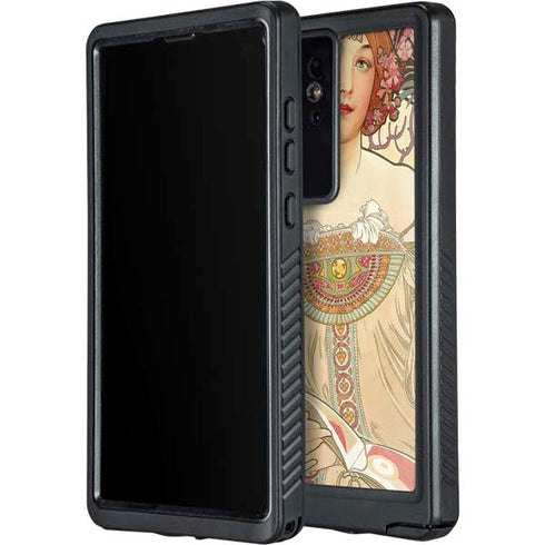 Alphonse Mucha Reverie 1897 Galaxy S24 Ultra Waterproof Case