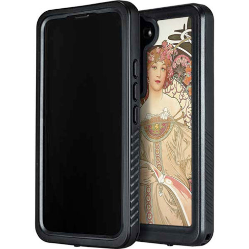 Alphonse Mucha Reverie 1897 Galaxy S24 Waterproof Case
