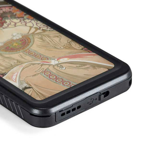 Alphonse Mucha Reverie 1897 Galaxy S24 Waterproof Case