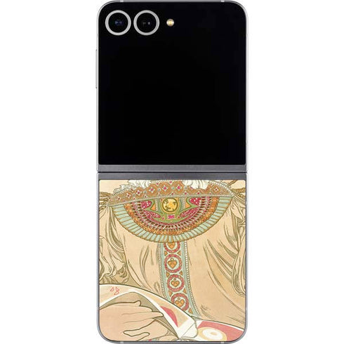 Alphonse Mucha Reverie 1897 Galaxy Z Flip6 Skin