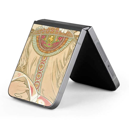Alphonse Mucha Reverie 1897 Galaxy Z Flip6 Skin