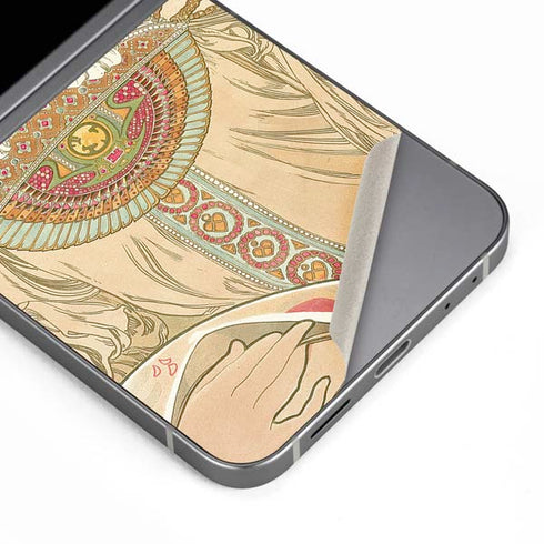 Alphonse Mucha Reverie 1897 Galaxy Z Flip6 Skin