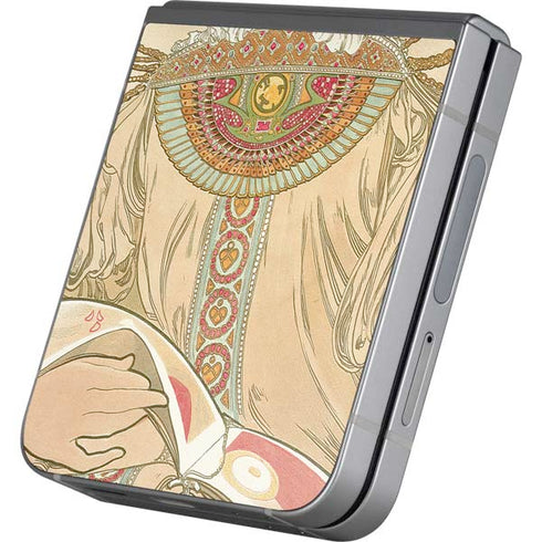 Alphonse Mucha Reverie 1897 Galaxy Z Flip6 Skin