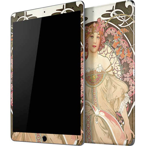 Alphonse Mucha Reverie 1897 iPad Skins