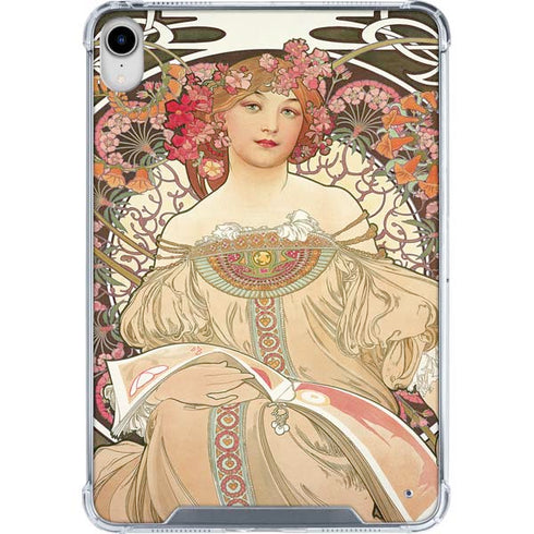 Alphonse Mucha Reverie 1897 iPad 11th Gen (2025) Clear Case