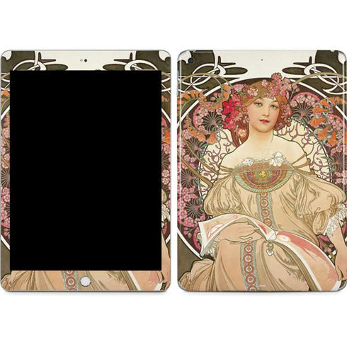 Alphonse Mucha Reverie 1897 Apple iPad Skin