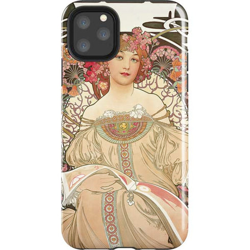 Alphonse Mucha Reverie 1897 iPhone Cases