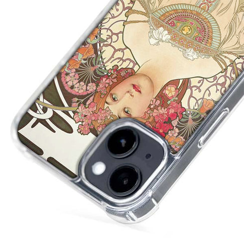 Alphonse Mucha Reverie 1897 iPhone 14 MagSafe Case