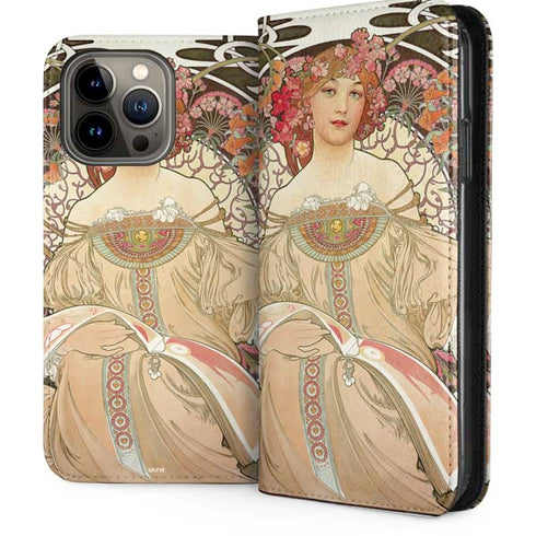 Alphonse Mucha Reverie 1897 iPhone Cases