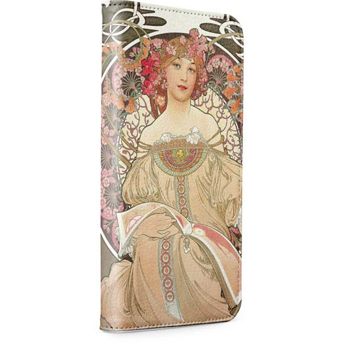 Alphonse Mucha Reverie 1897 iPhone 15 Pro Max Folio Case